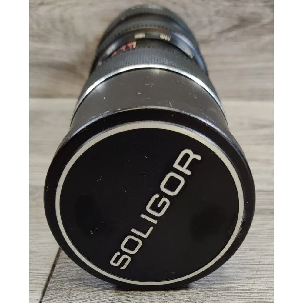 Vintage Soligor 85-205mm f3.8 Zoom Lens Canon FD Mount w/ Original Box PARTS
